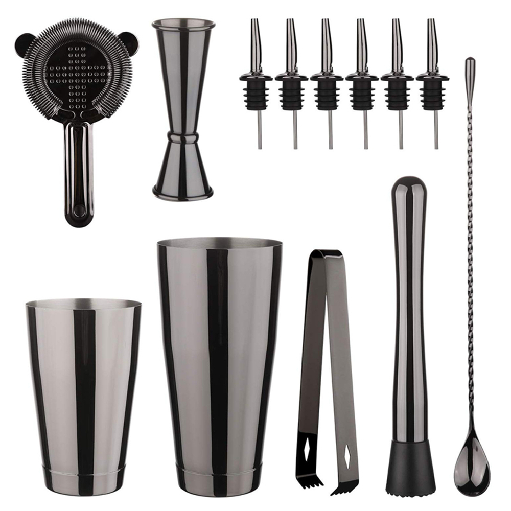 Boston Shaker Set - مجموعة بار كوكتيل شيكر: 2 هزازة