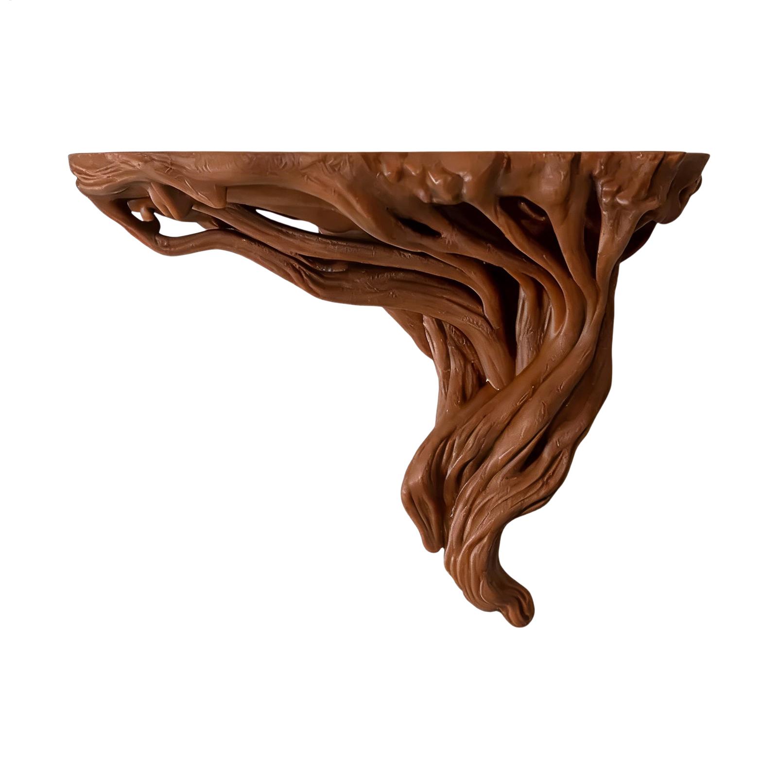 رف حائط على شكل جذر شجرة، ديكو - مراجعة Home Bar Shelf وسعره