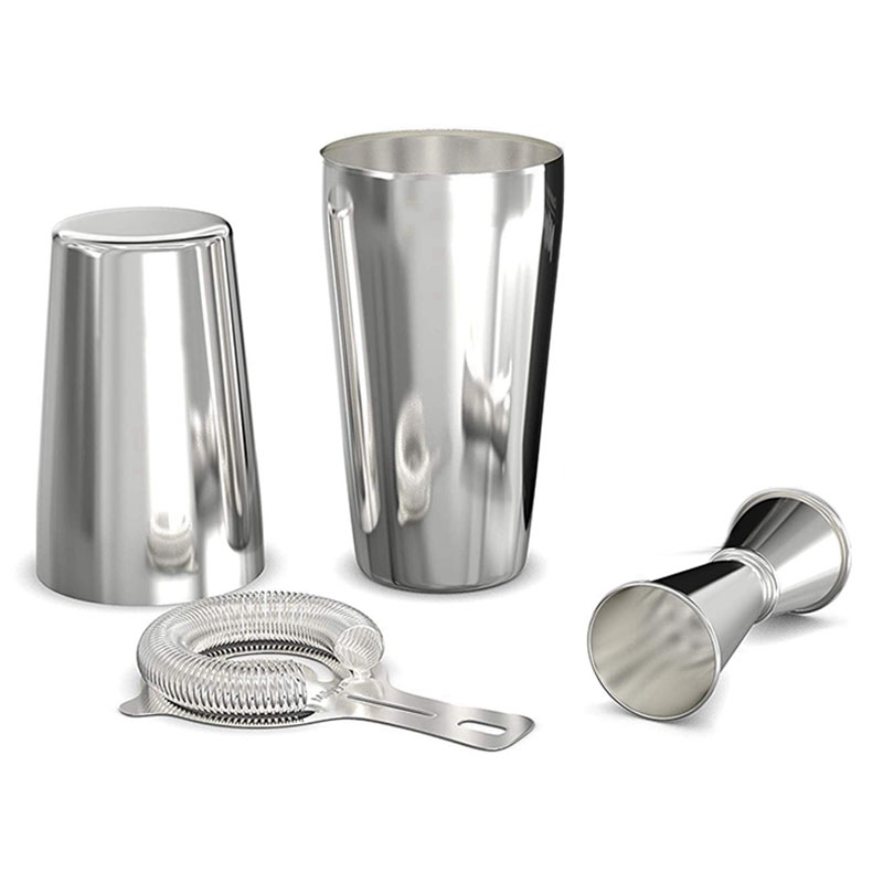 مجموعة ABJT-كوكتيل شاكر: مجموع - مراجعة Boston Shaker Set وسعره