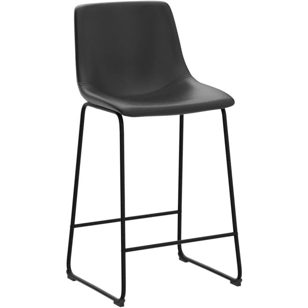 مجموعة كراسي بار من الجلد الصن - مراجعة Home Bar Stools وسعره