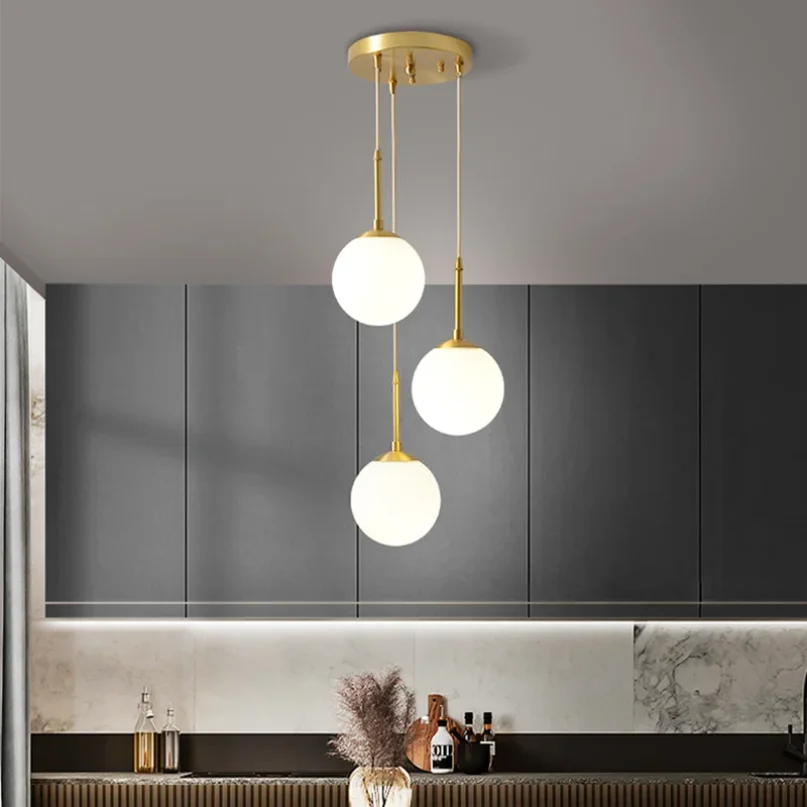 مصباح قلادة كرة زجاجية LED ، م - مراجعة Home Bar Setup وسعره