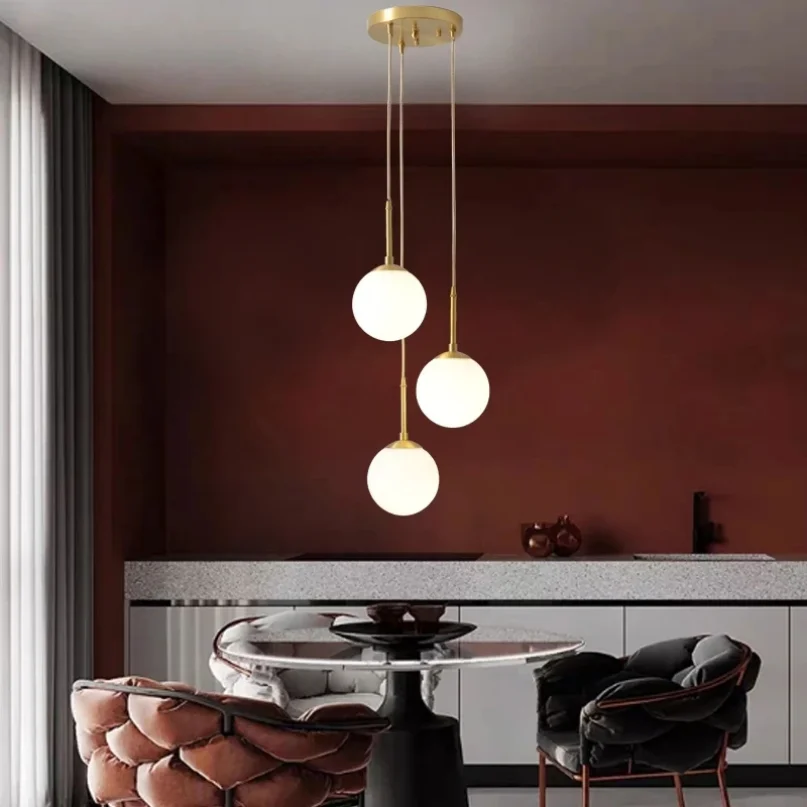 مصباح قلادة كرة زجاجية LED ، م - مراجعة Home Bar Setup وسعره