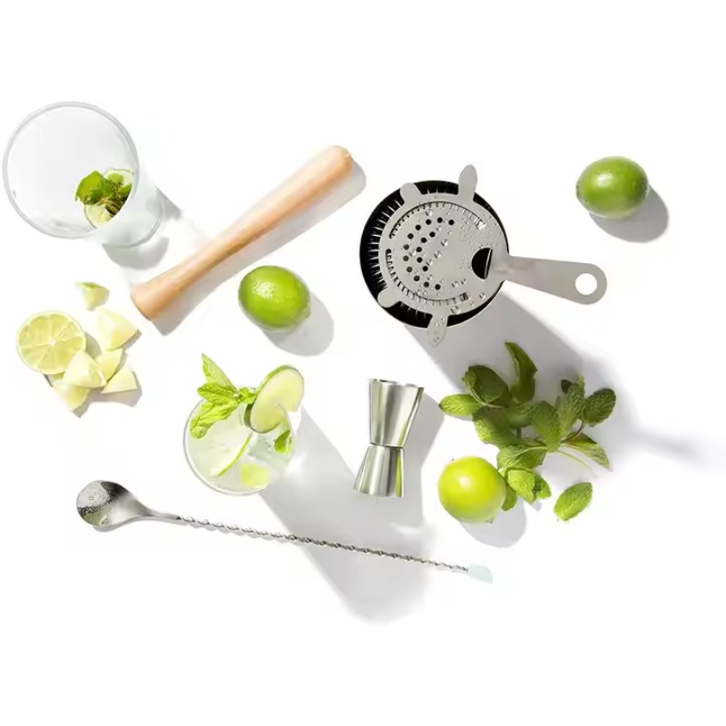 طقم شيكر كوكتيل صديق للبيئة بت - مراجعة Boston Shaker Set وسعره