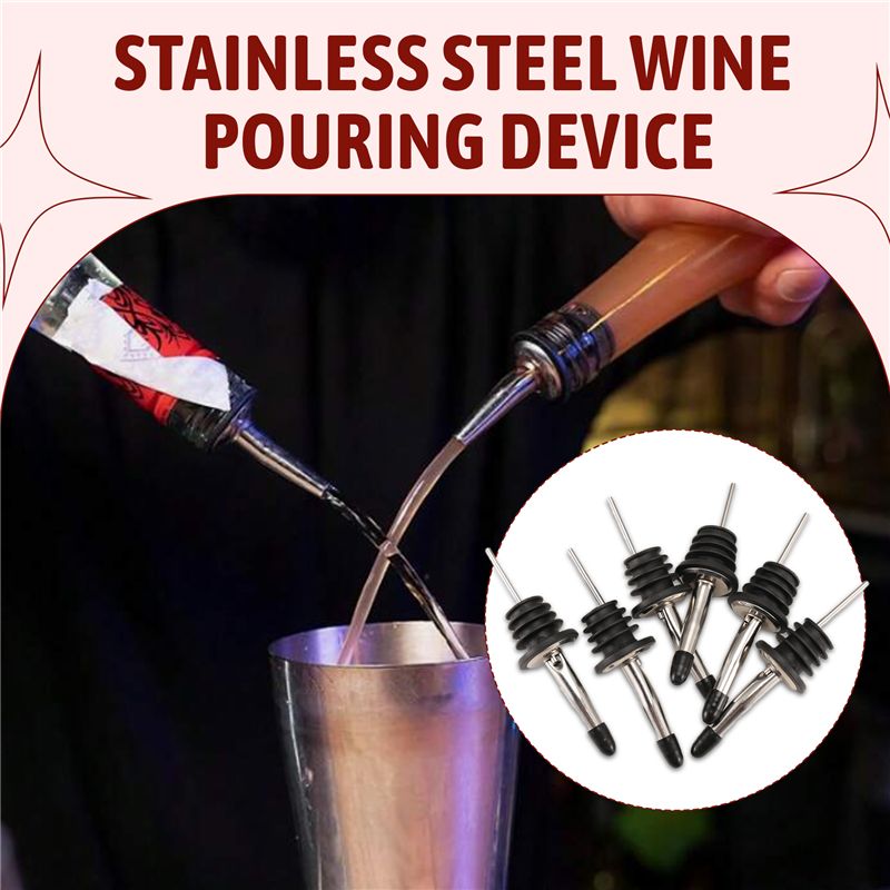 6 قطع من أدوات صب السوائل المص - مراجعة Speed Pourer Cap وسعره