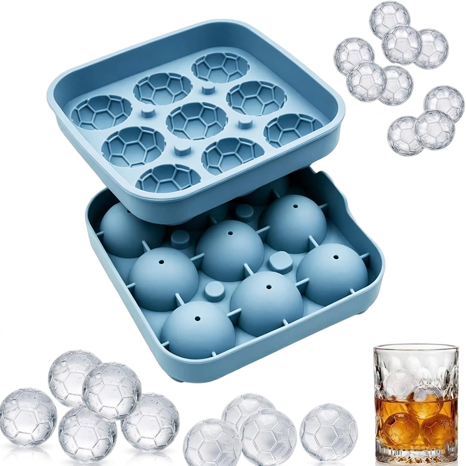 قوالب مكعبات الثلج على شكل كرة - مراجعة Ice Mold Sphere وسعره