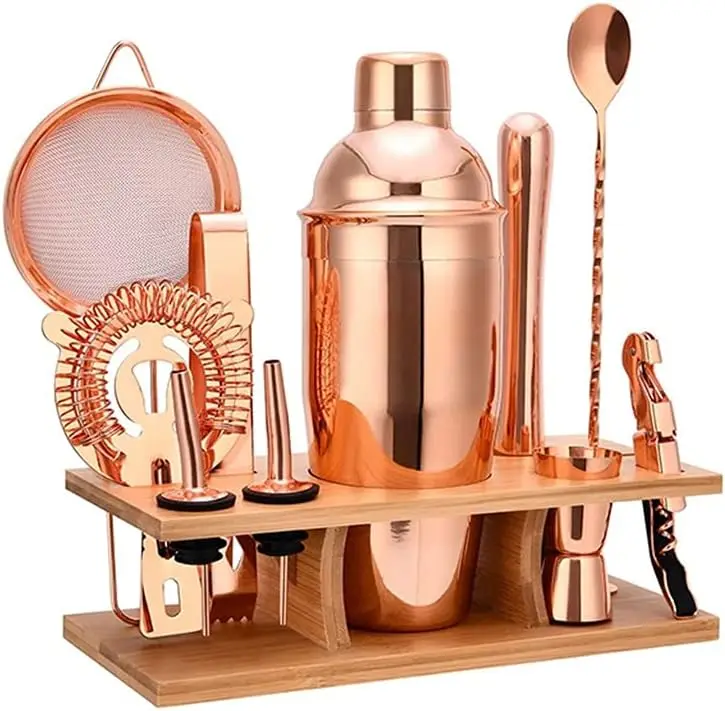 طقم أدوات البارتندر المكون من  - مراجعة Boston Shaker Set وسعره